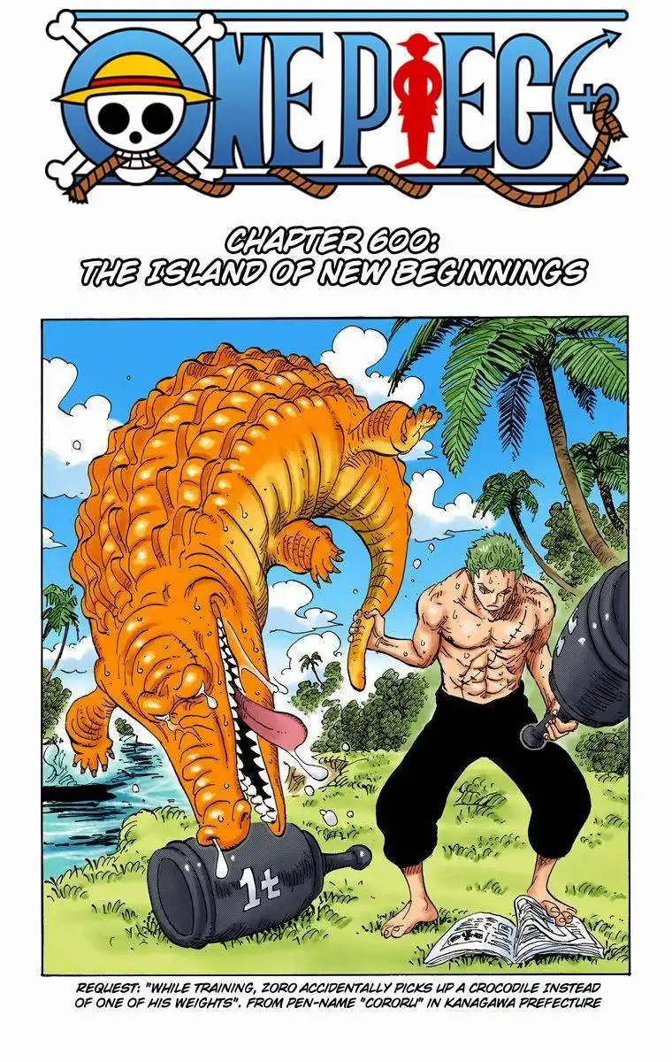 One Piece - Digital Colored Comics Chapter 600 2